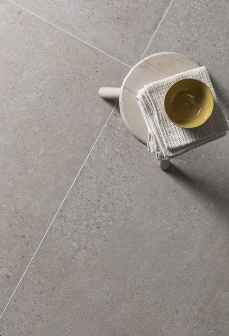 Kast Light Grey Porcelain Tile | Mandarin Stone Light Grey Tile Bathroom, Concrete Tiles Kitchen, Grey Stone Tiles, Light Grey Flooring, Laundry Reno, Indoor Flooring, Concrete Tile Floor, Grey Ceramic Tile, Grey Wall Tiles