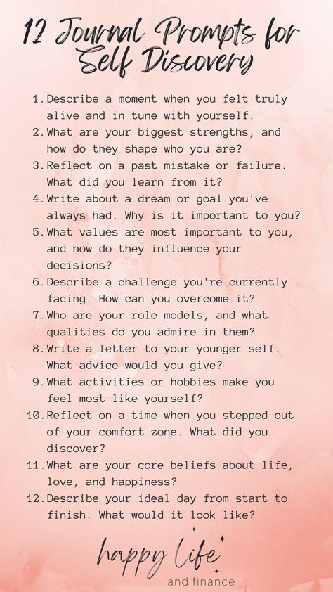 Dive into daily journal prompts for mental health and self-discovery. Nurture healing, positivity, and growth with engaging prompts. Start your journey today! Journal For Self Discovery, Daily Journal Prompts For Mental Health, How To Journal For Mental Health, Mental Health Journal Prompts, Fun Journal Prompts, Healing Journal Prompts, Journaling For Mental Health, Self Discovery Journal Prompts, Journal Prompts For Mental Health