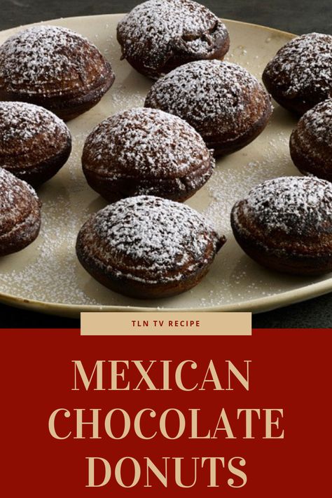 Mexican Donuts Recipe, Cinco De Mayo Dessert Ideas, Mexican Donuts, Pati's Mexican Table Recipes, Patti Jinich Recipes, Pati Jinich Recipes, Dessert Mexican, Patis Mexican Table, Celebrity Food