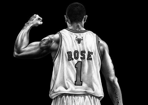 Derrick Rose will be in the starting line-up tonight against the Bucks. Derrick Rose Aesthetic, Shohei Otomo, Derrick Rose Wallpapers, Rose Nba, Nba Lebron James, Nba Funny, Nba Stephen Curry, Nba Basketball Art, Rose Aesthetic