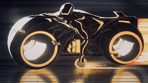 Tron Motorcycle, Futuristic Bike, Tron Art, Tron Bike, Motorbike Illustration, Magical Girl Aesthetic, Tron Legacy, Cassandra Cain, Concept Art Tutorial