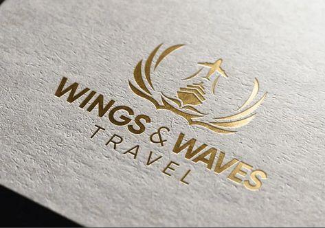 I will make a custom travel agency logo Travel Agency Logo Design, Luxury Logos, Travel Agency Logo, Agency Logo, Travel Ad, Golden Logo, Brand Ideas, Tropical Travel, Travel Luxury