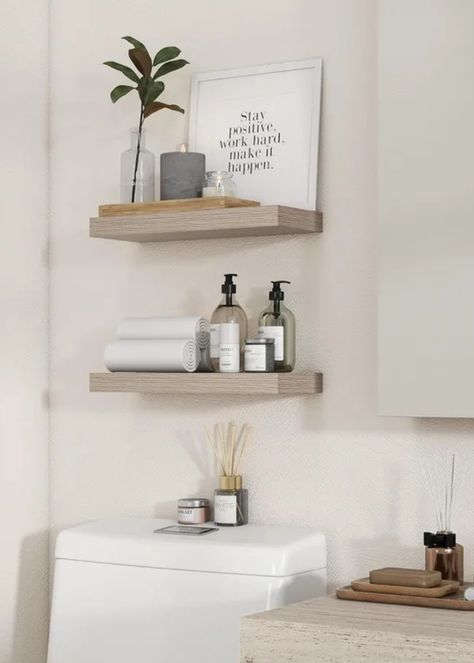 Floating Shelves for Wall Handmade Decorative Items, Shelf Inspiration, Floating Shelf Decor, Shelves For Wall, Shelving Solutions, Rustic Floating Shelves, Mounted Shelves, Creative Storage, Space Organizer