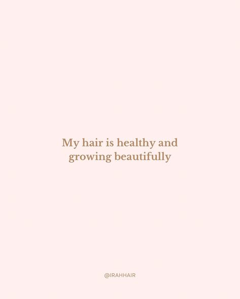 A positive mindset is essential when you are on a healthy hair journey 💭💓 Swipe through for loving affirmations to support and inspire you on your hair wellness journey! Repeat these daily, especially when brushing or oiling your hair✨ Healthy Hair Affirmations, Hair Affirmations, Healthy Hair Journey, Med Spa, Love Affirmations, Hair Journey, Positive Mindset, Healthy Hair, Affirmations