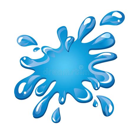 Water splash. Blue water splash vector illustration isolated on white , #AFF, #Blue, #water, #Water, #splash, #isolated #ad Splash Drawing, Water Splash Vector, Water Logo, Cultural Capital, Water Splash, Water Art, Graffiti Drawing, Paintball, Free Clip Art