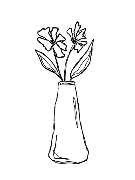 Flowers In Vase Sketch, Flower Vase Tattoo Design, Flower In Vase Tattoo, Flower Vase Sketch, Vase Tattoo Design, Flower Vase Tattoo, Vase Sketch, Grandparents Tattoo, Vase Tattoo