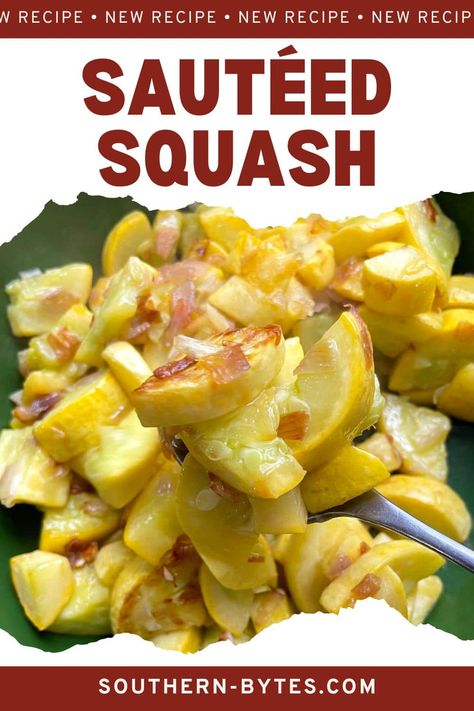 This simple sautéed squash recipe is so easy to make and allows the flavors of this delicious summer vegetable to shine. The delicious squash is tender, buttery, sweet, and so flavorful. Thelma Sanders Squash Recipe, Button Squash Recipes, Sauteed Squash And Onions, Sauteed Summer Squash Recipes, Sauteed Squash Recipes, Sautéed Squash And Zucchini, Sauteed Yellow Squash Recipes, Sauté Squash, Scallop Squash Recipes