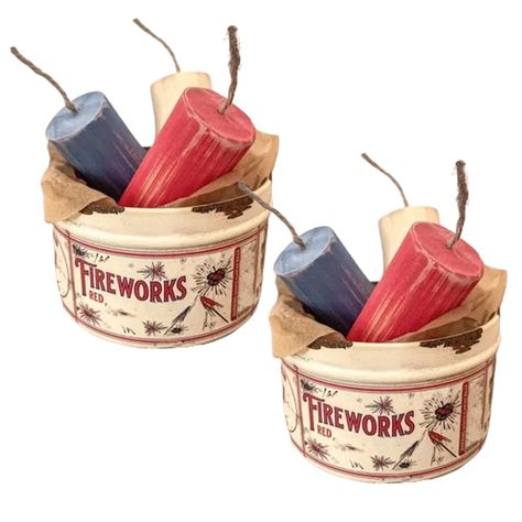 PRICES MAY VARY. Versatile Use: This vintage inspired fireworks tin with red, white, and blue wood fireworks is the perfect addition to any table or home decor. Use it as a centerpiece, serving tray, or storage container - the possibilities are endless! Ideal Gift: Looking for the perfect gift for a patriotic friend or family member? Look no further than this funny wooden tin bowl patriotic firework decor! It's a unique and thoughtful present that is sure to impress. Show Your Spirit: Let your p Firework Decor, Red White And Blue Centerpieces, Fireworks Funny, American Themed Party, Americana Crafts, Blue Centerpieces, 4th July Crafts, Happy Birthday America, American Theme