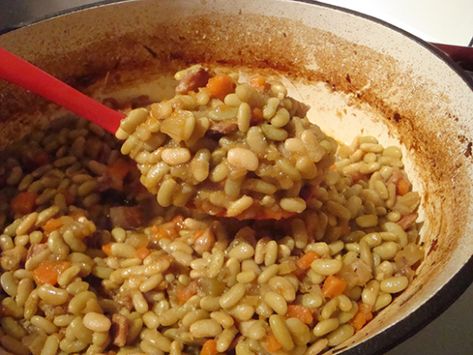 French Beans Recipe Healthy, Roosevelt Beans Recipe, Flageolet Beans Recipes, How To Make Beans Less Gassy, Egyptian Bean Dish, Tasty Vegetables, Dry Beans Recipe, Bean Dishes, Savory Sides