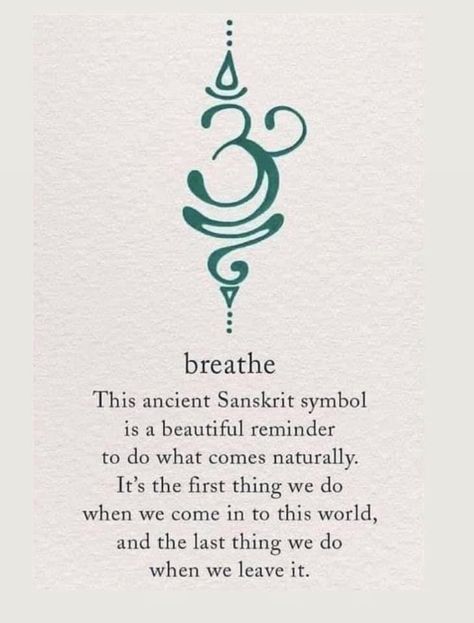 Yoga Tattoos For Women, Spiritual Tattoos For Women, Wisdom Tattoo, Just Breathe Tattoo, Meaningful Symbol Tattoos, Zen Tattoo, Lotusblume Tattoo, Meaningful Tattoos For Men, Sanskrit Symbols