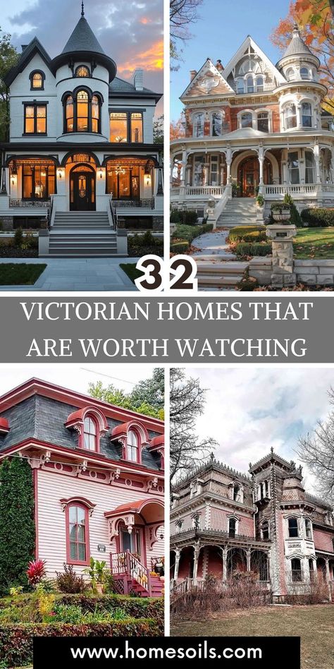 Discover 32 stunning Victorian homes that showcase timeless beauty and architectural detail! From grand facades to intricate interiors, these homes are a true feast for the eyes. Visit our site for more inspiration! 1894 Home, 1880s Home Victorian Interiors, Southern Victorian Homes Interiors, Victorian Style Home Exterior, Old Victorian Homes Exterior, 1800s Aesthetic House, Old Rich House, Victorian House Colors Exterior, Vintage House Interior Victorian