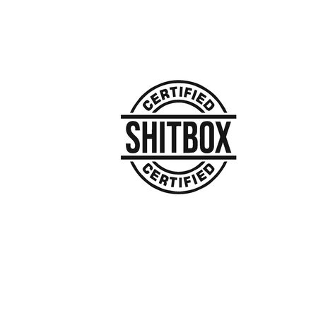 Certified Shitbox SVG Download #etsy #shitbox #certified #seo #google #craft #decal #sticker #car #truck Shitbox Cars, Certified Shitbox Svg, Shitbox Car Sticker, Need For Speed Cars, Svg Downloads, Printed Items, Cricut, Digital Prints, Display Homes