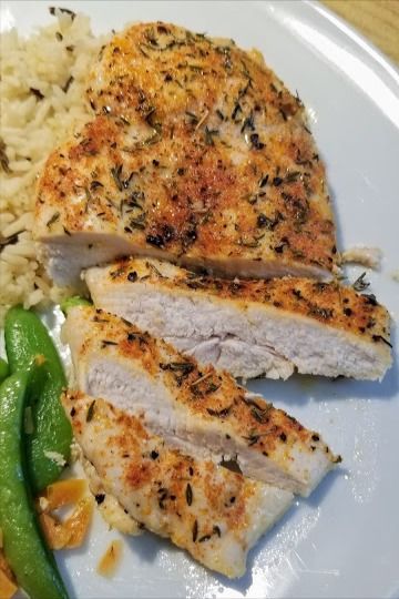 Low Sodium Chicken Breast Recipes, Baked Boneless Chicken, Baked Boneless Chicken Breast, Salt Free Seasoning, Food Recipes Easy, Chicken Breast Recipes Baked, Baked Chicken Tenders, Chicken Slices, Chicken Breast Seasoning