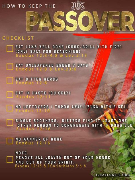 Passover Checklist, Passover Christian, Judeo Christian, Passover Meal, Sabbath Quotes, Unleavened Bread, Feasts Of The Lord, Passover Decorations, Happy Sabbath