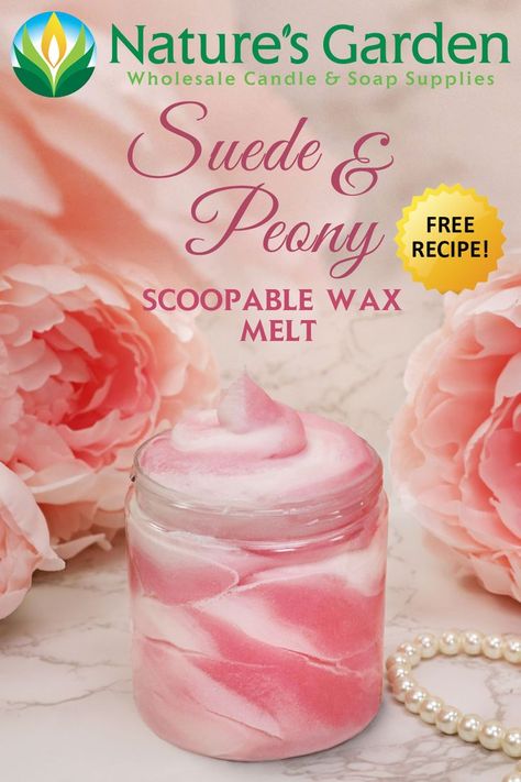 Scoopable Wax Melts Recipe, Candle Making Tutorial, Wax Melts Recipes, Soap Supplies, Wholesale Candles, Candle Supplies, Garden Candles, Nature Garden, Scented Wax