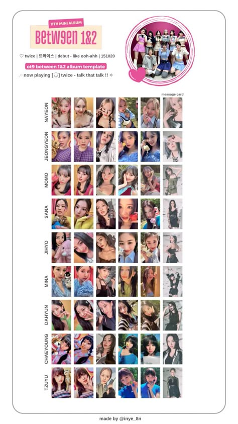 K Pop Photocards, Twice Photocard Scan, Kpop Photocard Template, Twice Template, Ot9 Twice, Wishlist Template, Kpop Template, Twice Pc, Twice Photocard