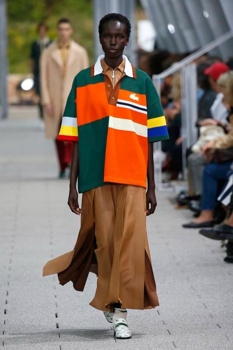 Sports Fashion Design, Ralph Lauren Rugby Shirt, Rugby Fashion, Fashion Week Spring 2020, Retro Sport, Royal Outfits, Rugby Shirt, Royal Fashion, Knit Shirt