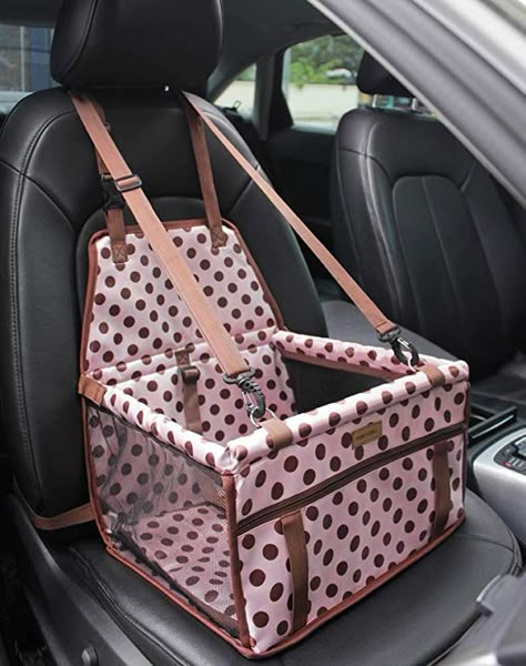 Puppy Car Seat, Girl Dog Accessories, Dog Bedroom, Puppy Room, Dog Accesories, Puppy Accessories, Dog Seat, Dog Car Seats