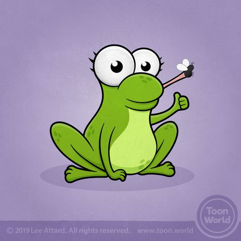 Meet Freeda the the Frog… She loves eating flies, jumping around and playing with her friends, she’s also the current trampolining champion here at Toon World.   #frog #cartoonfrog #frogcartoon #frogillustration #cutefrog #frogcharacter #character #characterdesign #characterdesigner #illustrator #illustration #cartoon #cartoonist #cartoonart #digitalillustrator #digitalillustration #adobeillustrator #vectorart #vectorartist #vectorartwork #2dart #2dartist #artwork #vectorillustration Frog Eating Fly, Toon World, Frog Eating, Cartoon Turtle, Cartoon Frog, Garden Rock Art, Frog Illustration, Illustration Cartoon, Illustrator Illustration