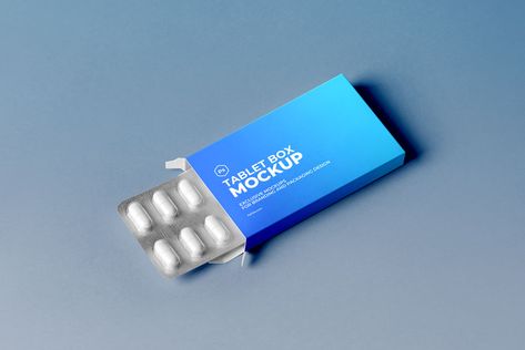 The post Free Tablet Box Mockup PSD appeared first on PsFiles. Download our new and exclusive free packaging box mockup for Medicines Pills, Pharmaceutical Capsules, Tablets, related products packaging and branding presentations. As usual just place your packaging design on the smart object layers. Enjoy! File Info: Dimensions: 3500 x 2300 px Available Format: Fully Layered .PSD Format License: Free for your personal and commercial use […] The post Free Tablet Box Mockup PSD appeared first Tablet Packaging Design, Packaging Moodboard, Tablet Packaging, Pill Packaging, Medicine Packaging, Food Box Packaging, Product Photoshoot, Free Packaging Mockup, Products Packaging