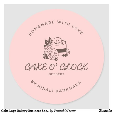 Cakes Logo, Logo Dessert, Pastry Logo, Dessert Logo, Bakery Packaging Design, Sweet Logo, Baking Logo Design, Logo Cake, Logo Online Shop