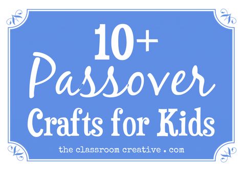 A round up of Passover crafts for kids! Passover Crafts For Kids, Passover Preschool, Passover 2024, Passover Celebration, St Patricks Day Jokes, Passover Ideas, Passover Activities, St Patrick Day Snacks, Passover Crafts