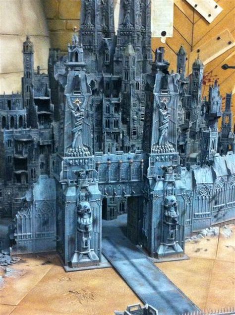 Faeit 212: Warhammer 40k News and Rumors: Pics of the Week: Flyers and More Warhammer 40k Buildings, 40k Scenery, Model Castle, Mega City, Warhammer Terrain, 40k Terrain, Game Terrain, Miniature Gaming, Warhammer Models