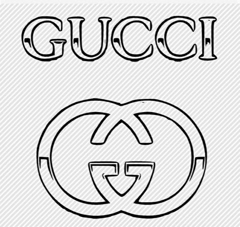 Gucci Tattoo Ideas, Gucci Logo Art, Chav Makeup Look, Chav Makeup, Gucci Tattoo, Ink And Quill, Louis Vuitton Wallpaper, Bedazzled Shoes, Cricut Stencils