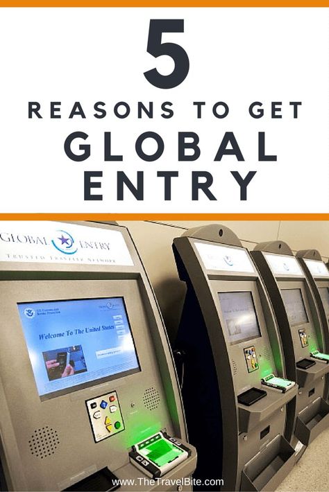 5 Reasons To Sign Up For Global Entry ~ http://thetravelbite.com: First Class Ticket, Global Entry, Family Vacation Planning, Travel Savings, Cruise Tips, Travel App, Cruise Travel, Train Travel, Travel Advice