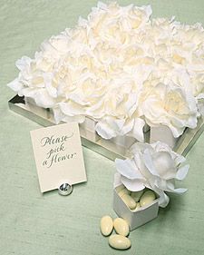 Favor and table decoration? Almond Wedding Favours, Jordan Almonds, Candy Wedding Favors, Party Favor Boxes, Wedding Favor Boxes, Martha Stewart Weddings, Ideal Wedding, Flower Tops, Wedding Party Favors