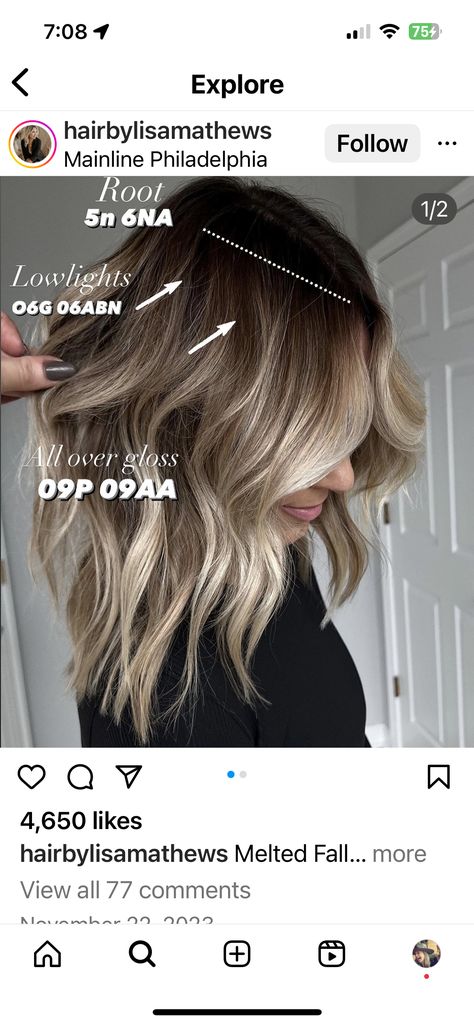 Dark Roots Blonde Hair Balayage, Root Smudge Blonde, Blonde Hair Balayage, Root Smudge, Warm Blonde Hair, Hair Color Formulas, Blonde Roots, Dark Roots Blonde Hair, Warm Blonde