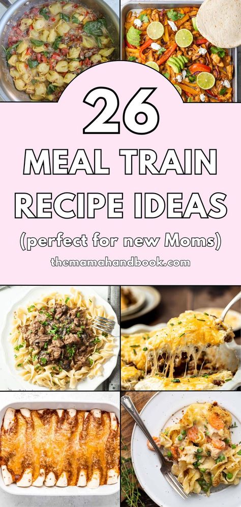 Looking for meal train recipes ideas? These dishes are perfect to take to a friend or a new mom for dinner. Not sure what to make for a meal train? Try these recipes for a meal train, they’re some of the best meal train recipes for thoughtful and easy meals. Meal Train Ideas Dinners, Meal Train, Meal Train Recipes, Things To Make, Best Dishes, What To Make, New Mom, Easy Dinner Recipes, New Moms