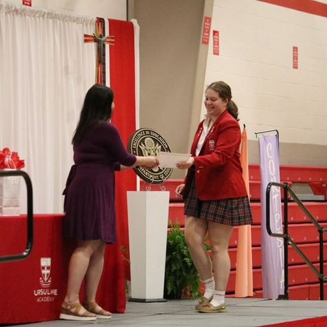 Ursuline Academy on Instagram: "Congratulations to all our students who received and/or were recognized during our Award Ceremony this week. Students were given and recognized for academics, service, departments, athletics, and more, including special recognition of Big/Lil Sisters, House Captains, the President's award, and two senior recipients of the Spirit of St. Angela award. It is always a great day when we can gather and celebrate the accomplishments of our community.  Way to go, Bears! 🐻🌟" Ursuline Academy, Peer Recognition, Big Lil, Lil Sister, Award Ceremony, School Events, Awards Ceremony, Names Of Jesus, Vision Board