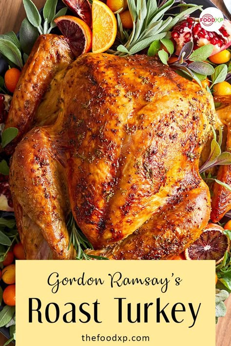 Roast Turkey Recipes Thanksgiving, Dry Brine Turkey, Perfect Roast Turkey, Herb Roasted Turkey, Roast Turkey Recipes, Turkey Ideas, Turkey Brine, Oven Roasted Turkey, Best Thanksgiving Recipes