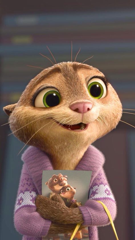 Zootopia Zootopia Otter, Disney Zootopia Wallpaper, Mrs Otterton Zootopia, Otter From Zootopia, Zootopia Selfie, Zootopia City, Zootopia Leopard, Zootopia Hd, Animated Movie Characters