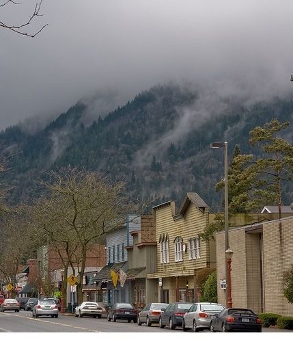 Pnw Gothic, Small Town Mystery, Issaquah Washington, Arcadia Bay, Pacific Nw, Historic Downtown, Mountain Life, Gothic Aesthetic, Mountain Town