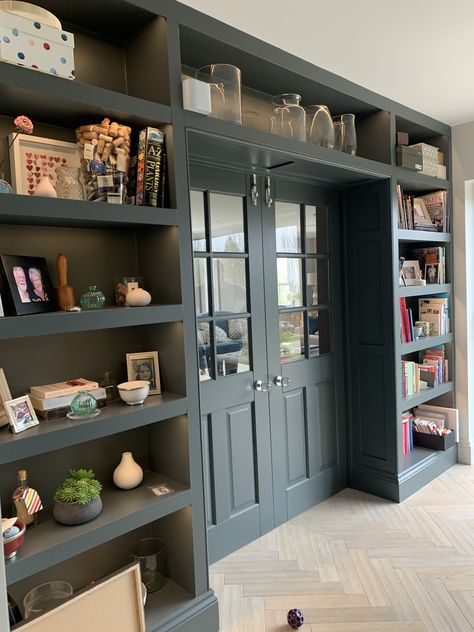 Apartment bookshelves