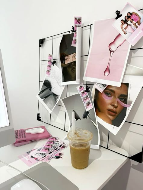 Lash Mood Board, Esthetician Mood Board, Business Mood Board, Business Vision Board, Lash Studio, Business Branding Inspiration, Moodboard Inspiration, Lash Room, Beauty Marketing