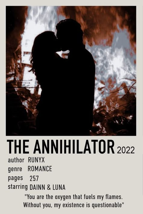 The Annihilator, Notion Board, Paint Clothes, Books Artwork, Best Wattpad Books, Books Romance Novels, Books Tbr, Book Reading Journal, Romance Books Quotes