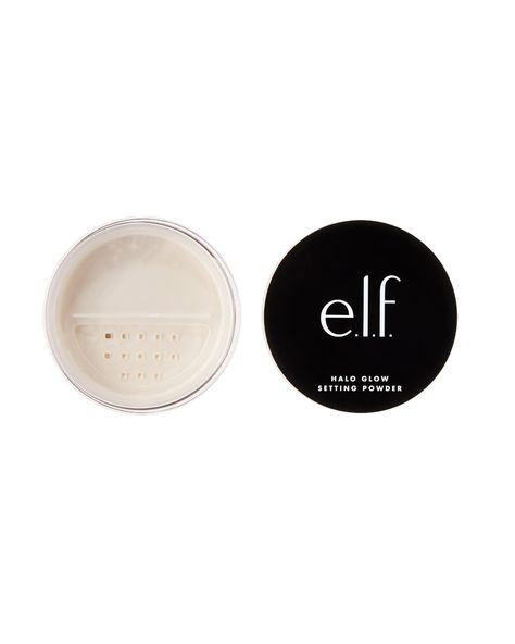 Best Drugstore Setting Powder, Drugstore Setting Powder, Halo Glow Setting Powder, Under Eye Setting Powder, Halo Glow, E.l.f. Cosmetics, Skin Shine, Elf Cosmetics, Drugstore Makeup