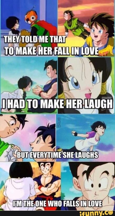 Gohan x Videl, these two are cute together Gohan X Videl, Videl Dbz, Dbz Gohan, Wano Arc, Dbz Memes, Nfl Funny, Ball Painting, Cactus Juice, One Piece Chapter