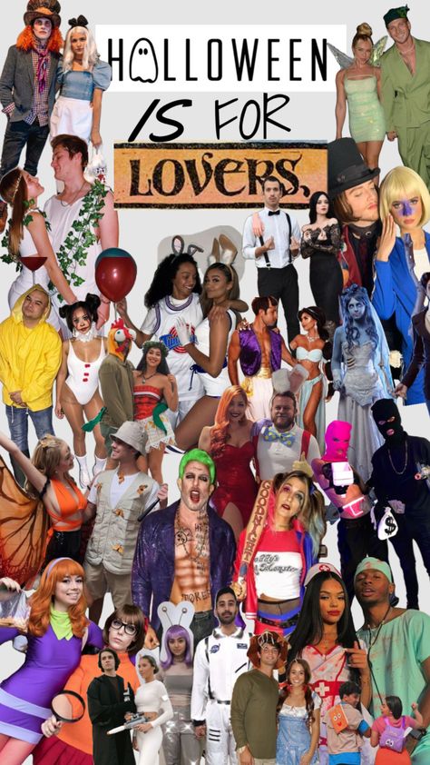 Halloween couple costume ideas: do you recognize all the costumes? Comment which is your favorite #firstshuffle #halloweeninspo #halloween #couplesofshuffles #coupleshalloween #fall #spookyseason ￼ Halloween Couple Costume Ideas, Couple Costume Ideas, Halloween Couple Costume, Halloween Couple, Couple Costume, Halloween Inspo, Couple Halloween, Couple Halloween Costumes, Couples Costumes