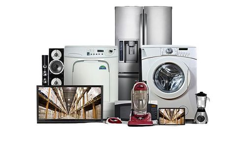 Save Money On Repairing Home Appliances Repair Shop Design, Outside Lamps, Mobile Shop Design, Outdoor Fridge, Electronic Store, Outdoor Gas Fireplace, Appliance Repair Service, Outside Room, Electronics Storage