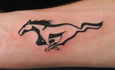 Mustang Logo Tattoo, Mustang Symbol, Ford Tattoo, Mustang Tattoo, Shelby Logo, Ship Tattoos, Nautical Tattoos, Ford Mustang Logo, Tattoos Tiny