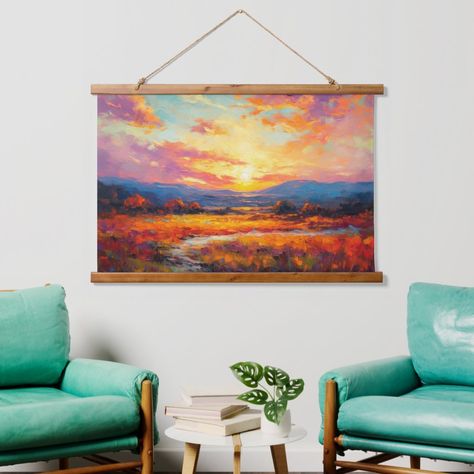 Majestic Fall Plateau in Sunset Fine Art Hanging Tapestry Hanging Tapestry, Hanging Art, Wall Tapestry, Finding Yourself, Tapestry, Fine Art, Wall, Design, Art