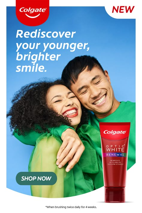 NAPP_PINTEREST_COLGATE_OPTIC_WHITE_P3_V1 Toothpaste Ads Creative, Toothpaste Advertisement, Colgate Advertisement, Toothpaste Ads, Colgate Toothbrush, Diwali Animation, Sensodyne Toothpaste, Out Of Home Advertising, Bad Breath Remedy