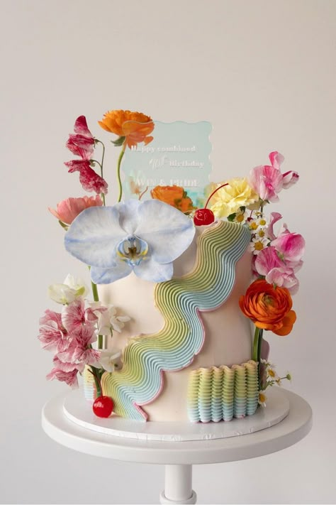 Cake Trends 2024 | Experimental Wedding Cakes | 100 Layer Cake Rock Cake, Wedding Cake Tops, Gateaux Cake, Creative Birthday Cakes, Cake Trends, 100 Layer Cake, Strawberry Cakes, Pretty Birthday Cakes, Cute Birthday Cakes