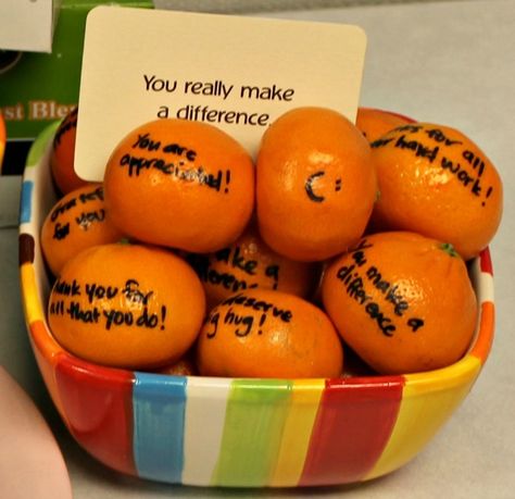 Good idea for my staff Staff Encouragement Ideas, Associate Appreciation Ideas, Staff Appreciation Ideas, Associate Appreciation, Gifts Coworkers, Staff Ideas, Kid Lunches, Staff Appreciation Gifts, Staff Morale