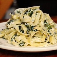 Pasta And Spinach, Spinach Ricotta Pasta, Pasta With Spinach, Spinach And Ricotta, Spinach Ricotta, Ricotta Pasta, Diner Recept, Spinach Pasta, Think Food