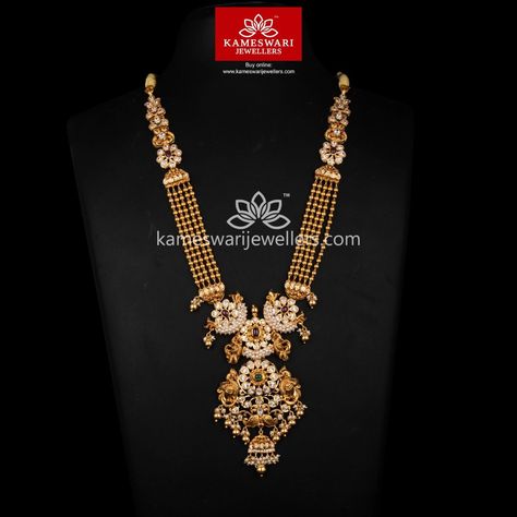 Kammalu Buttalu, Diamond Jhumkas, Antique Gold Necklace, Kameswari Jewellers, Gold Haram, Classic Jewellery, Gold Items, Bangles Gold, Gold Jewelry Simple Necklace